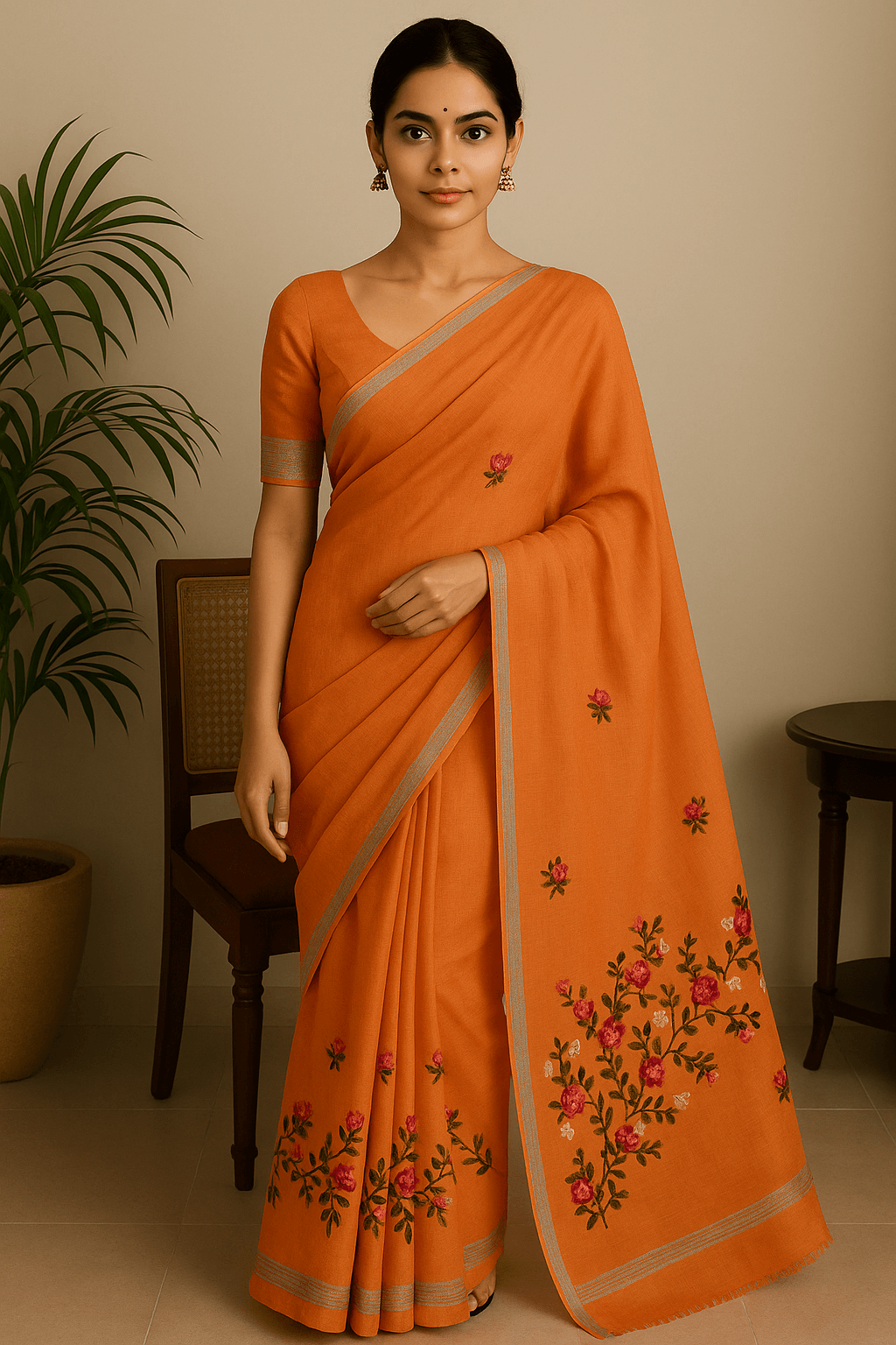 Embroidery Sarees
